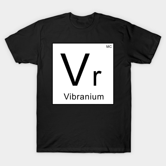 Vibranium Element T-Shirt by RepubliCommando